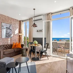 Renting - Cambrai - Luxurious Sea View Terrasse - King Bed - Parking - Ac - Fully Equipped Nice